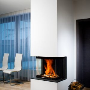 Trojstranný krb - Ignis Krby