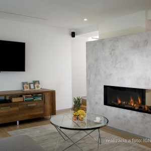 Trojstranný krb - Ignis Krby