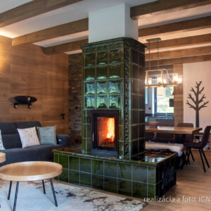 Kachľové krby - rovné krby 2024