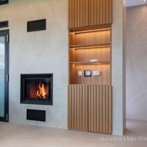 Rovný krb - Ignis Krby 2024