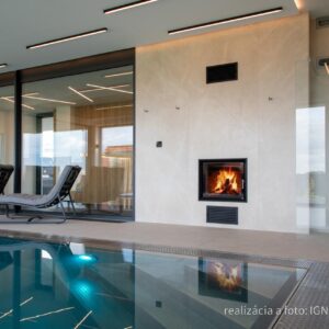 Rovný krb - Ignis Krby 2024