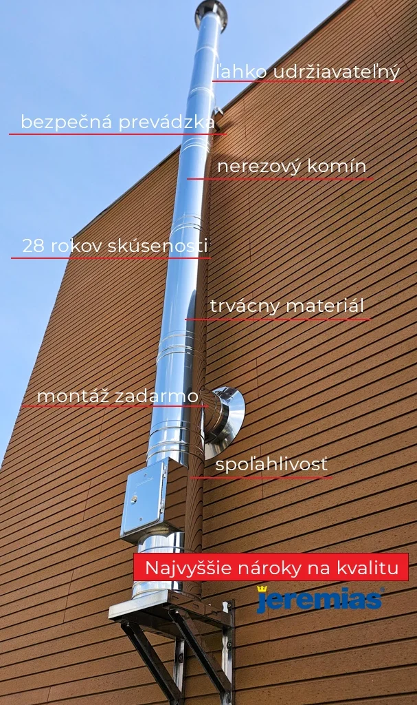 Komíny JEREMIAS - montáž zadarmo - popis