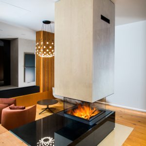 Štvorstranný krb - Ignis Krby