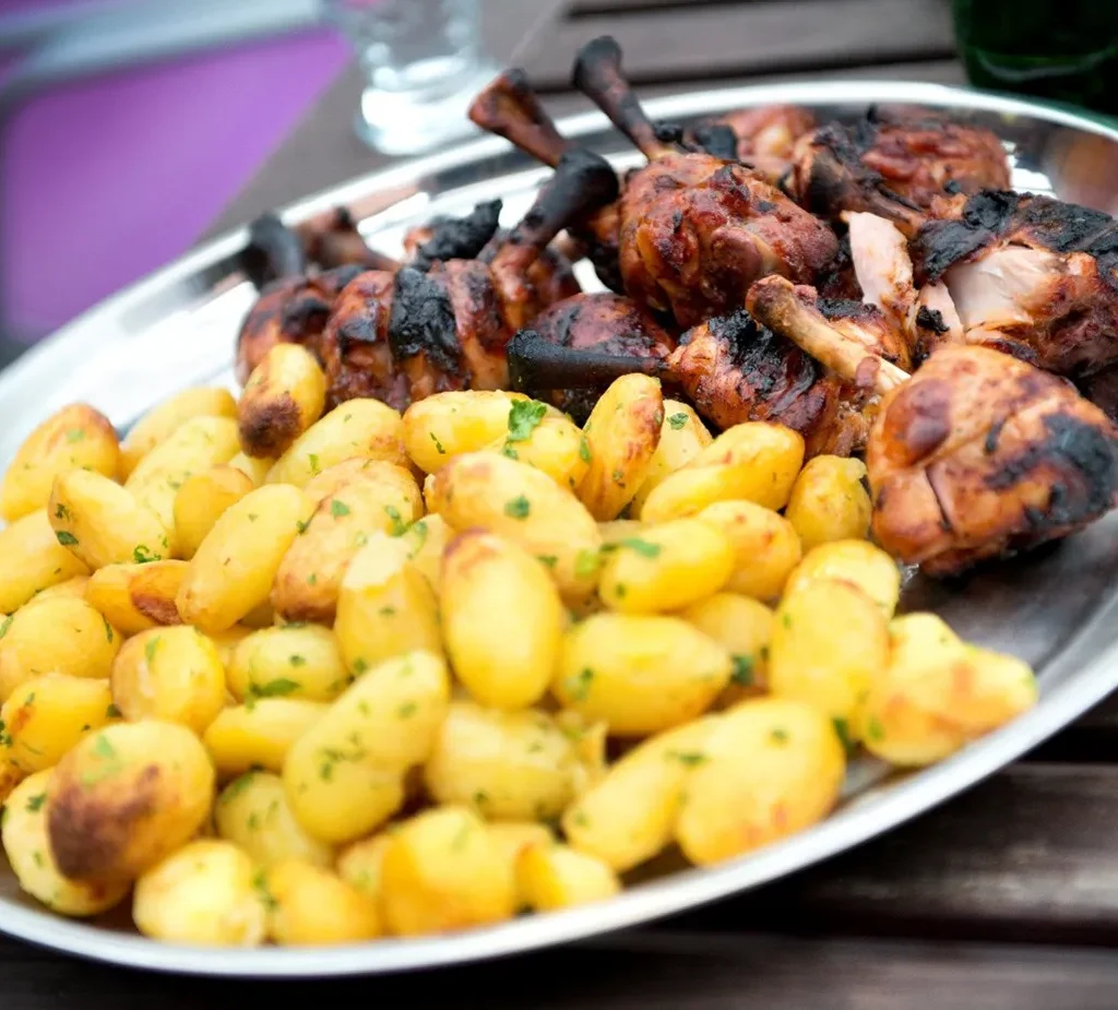 Grilovanie na záhrade