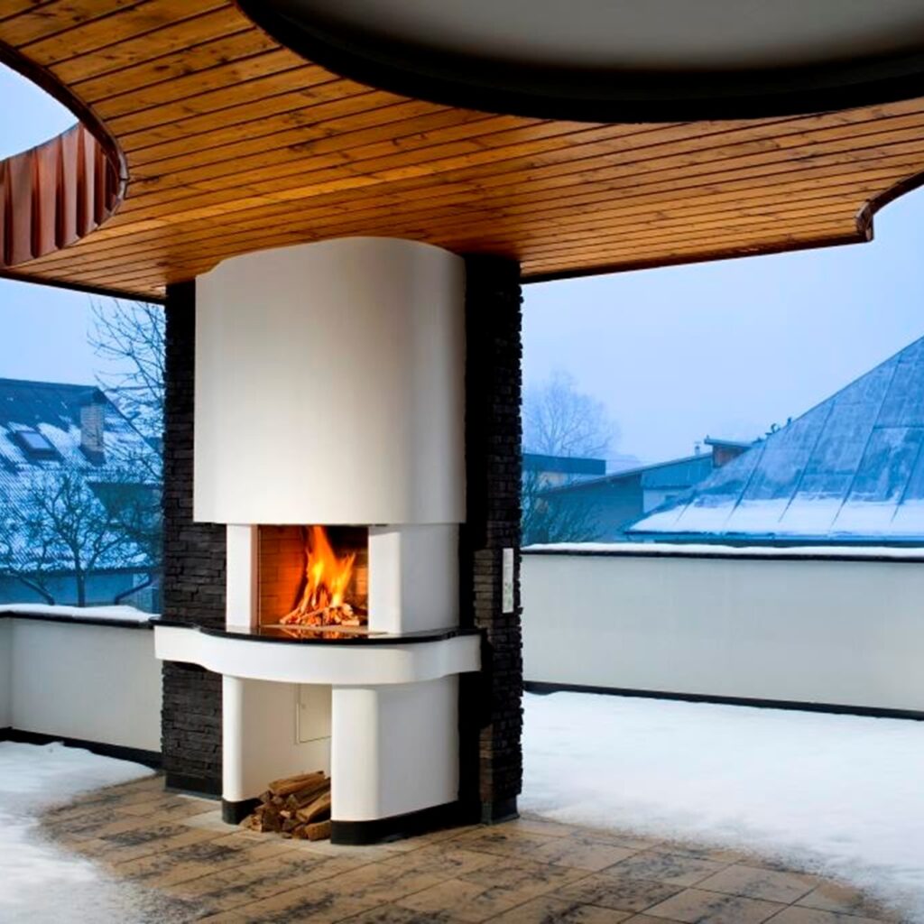 Záhradný krb na mieru